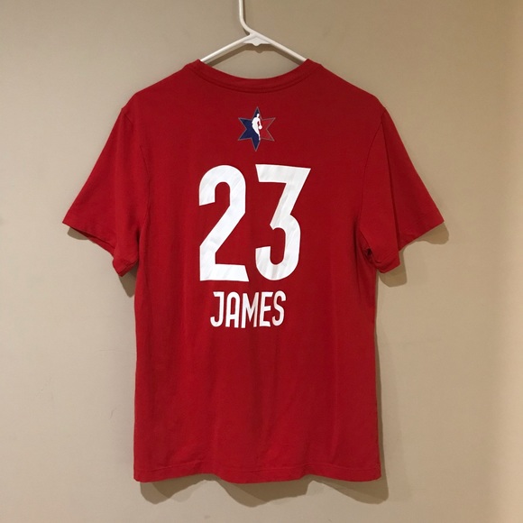 Nike Dri-fit All-Star Lebron James Game Tee Shirt - Picture 2 of 11